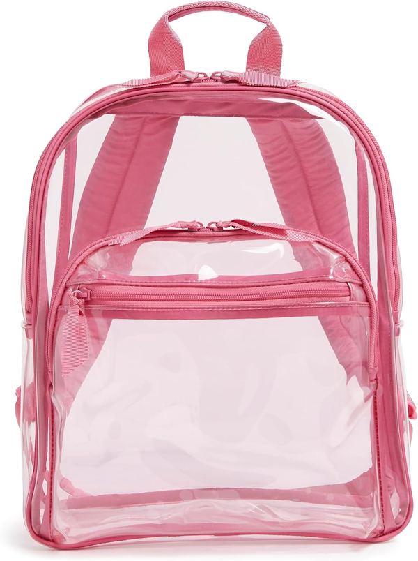 Vera Bradley Clear Stadium Tote, a clear stadium approved bag measuring 12" x 6" x 12"