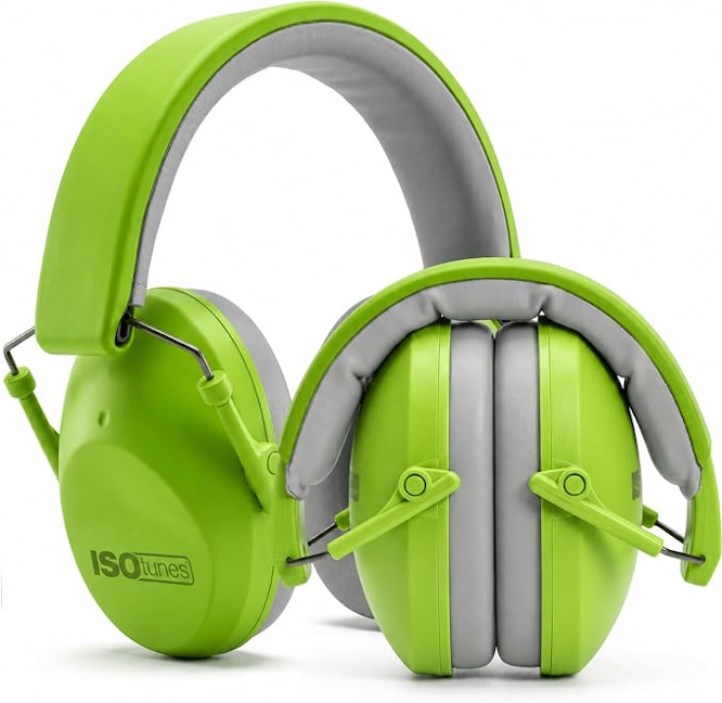 Kids Concert Earmuffs, earmuff hearing protection for kids, rated 27 dB NRR