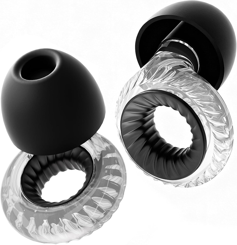Soft Silicone Concert Earplugs, earplug hearing protection for all ages, rated 21 dB NRR