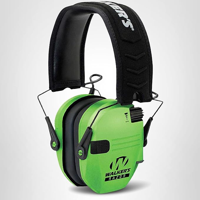 Slim Low-Profile Earmuffs, earmuff hearing protection for adult, rated 23 dB NRR