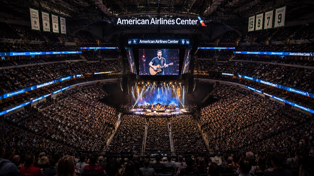 American Airlines Center in Dallas, TX