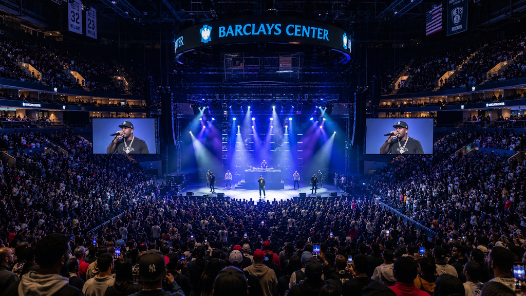 Barclays Center in Brooklyn, NY