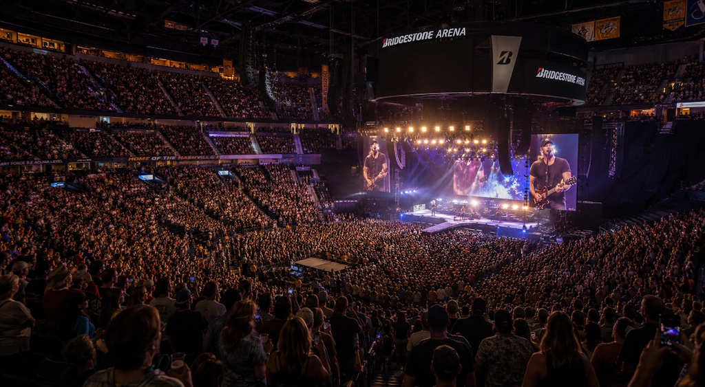 Bridgestone Arena in Nashville, TN