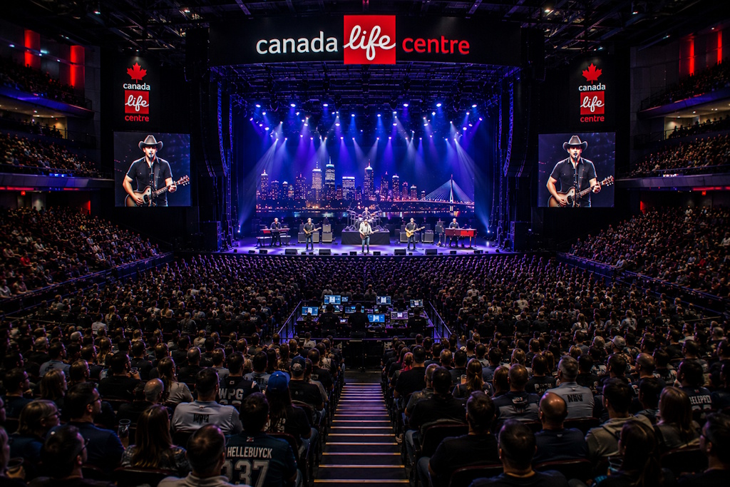 Canada Life Centre in Winnipeg, MB