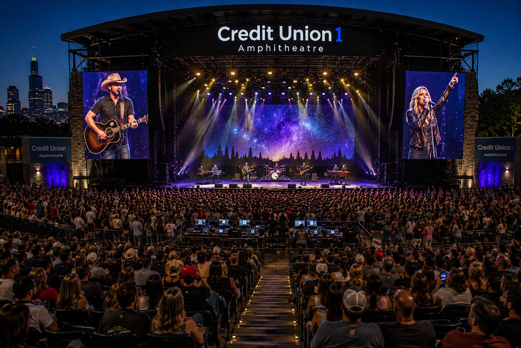 Credit Union 1 Amphitheatre in Tinley Park, IL