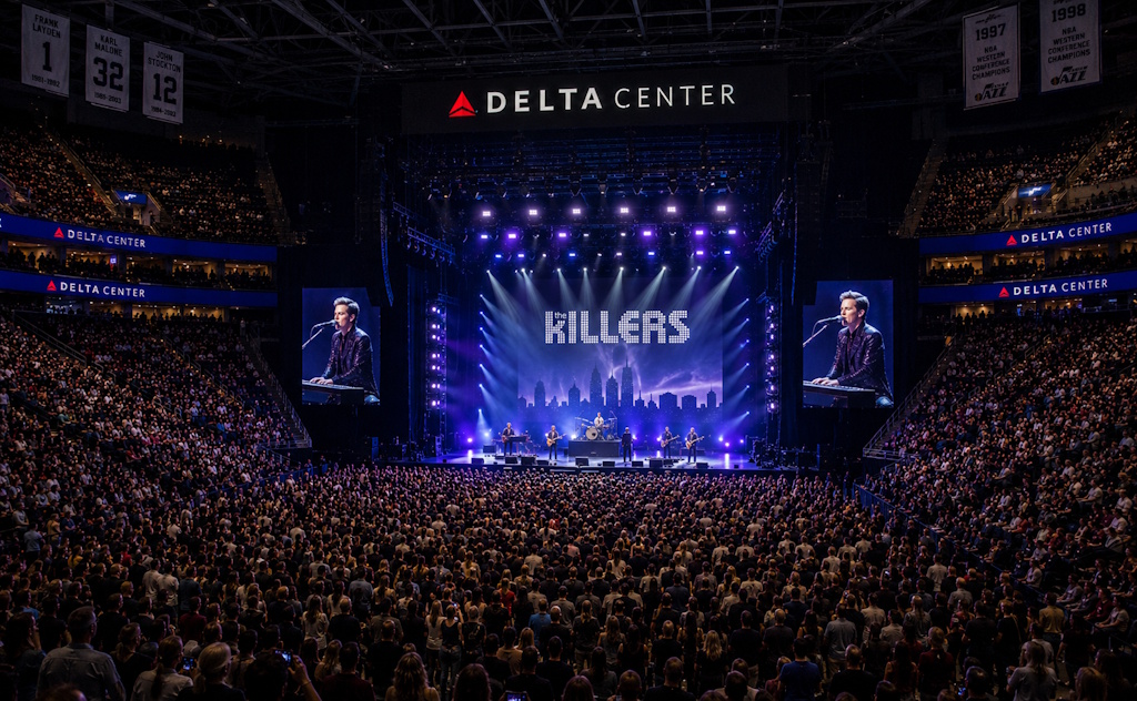 Delta Center in Salt Lake City, UT