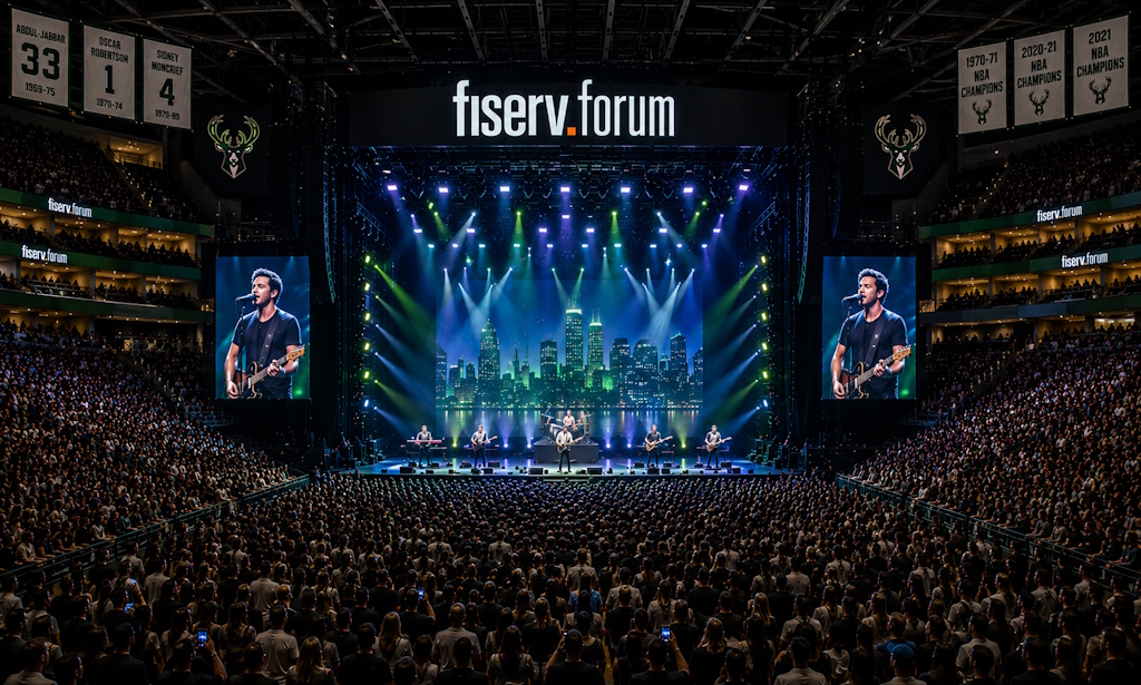 Fiserv Forum in Milwaukee, WI