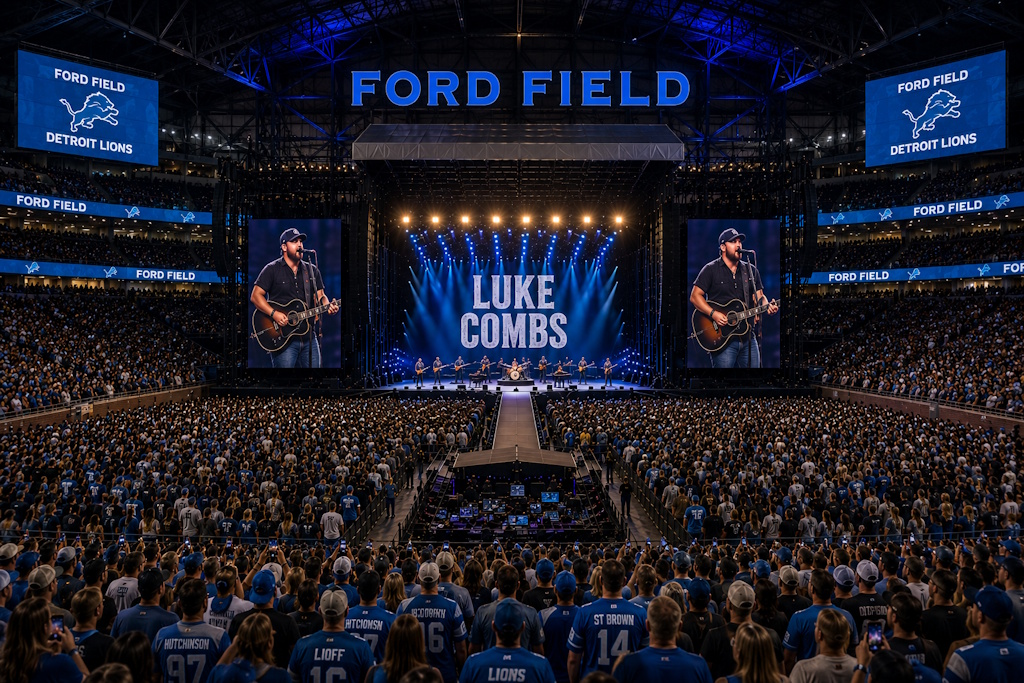 Ford Field in Detroit, MI