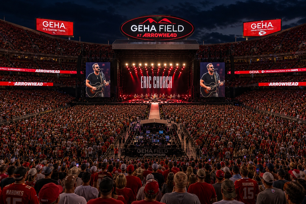 GEHA Field at Arrowhead Stadium in Kansas City, MO