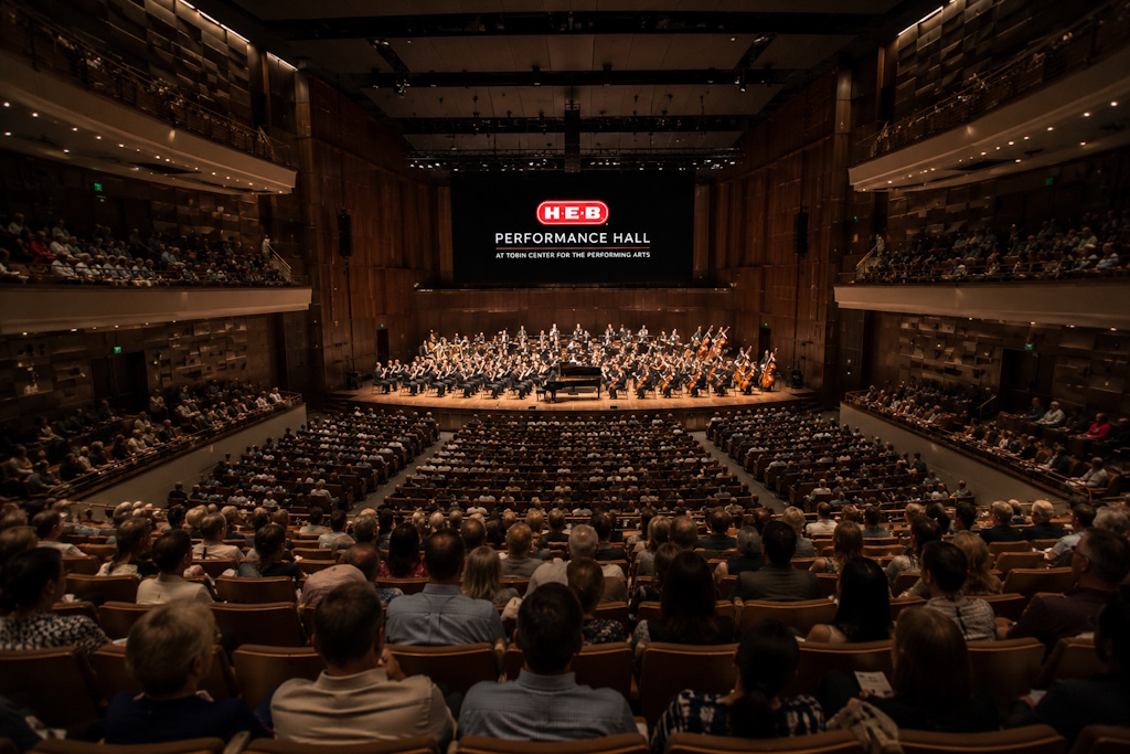 HEB Performance Hall at Tobin Center for the Performing Arts in San Antonio, TX