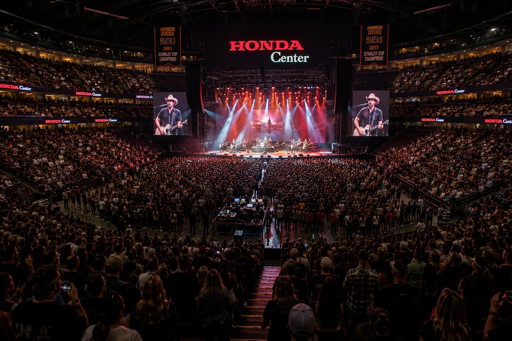 Honda Center in Anaheim, CA