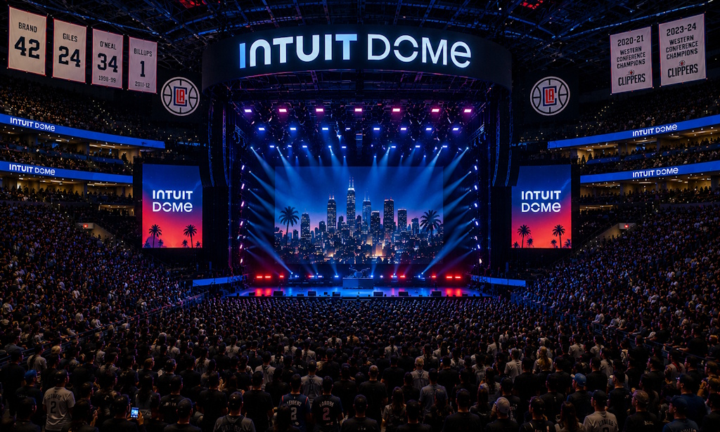 Intuit Dome in Inglewood, CA