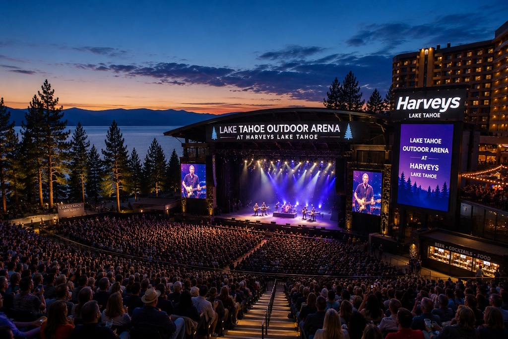 Lake Tahoe Outdoor Arena at Harveys Lake Tahoe in Stateline, NV