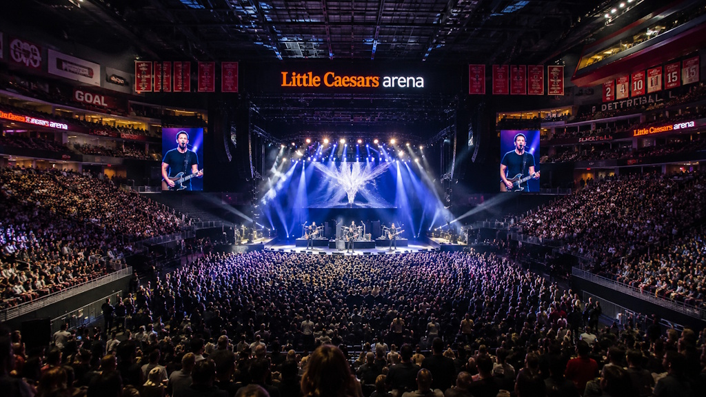 Little Caesars Arena in Detroit, MI