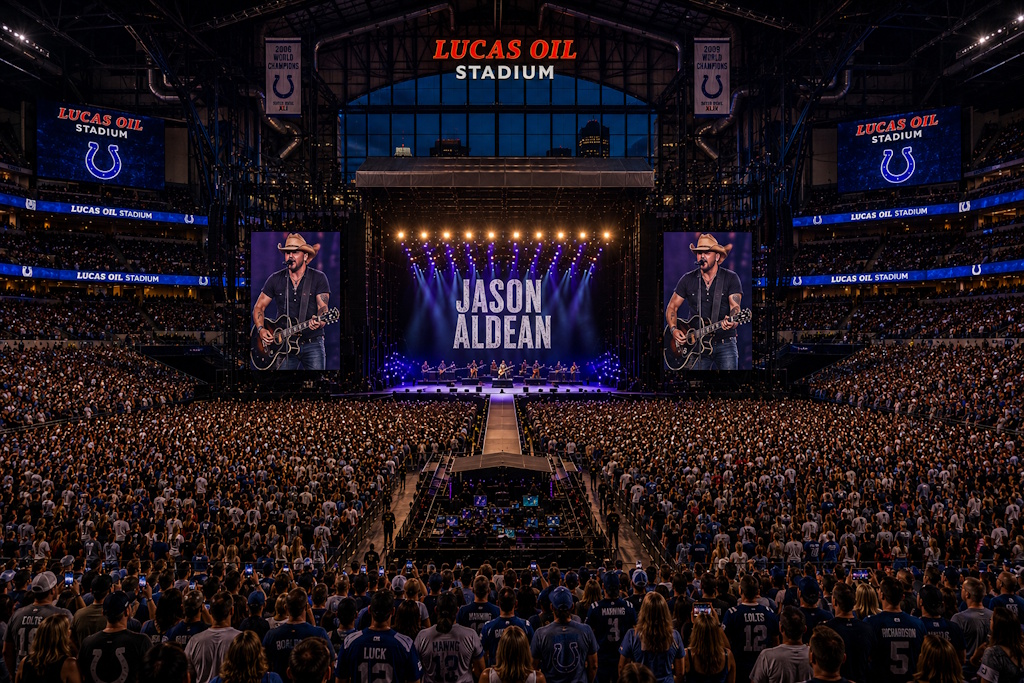Lucas Oil Stadium in Indianapolis, IN