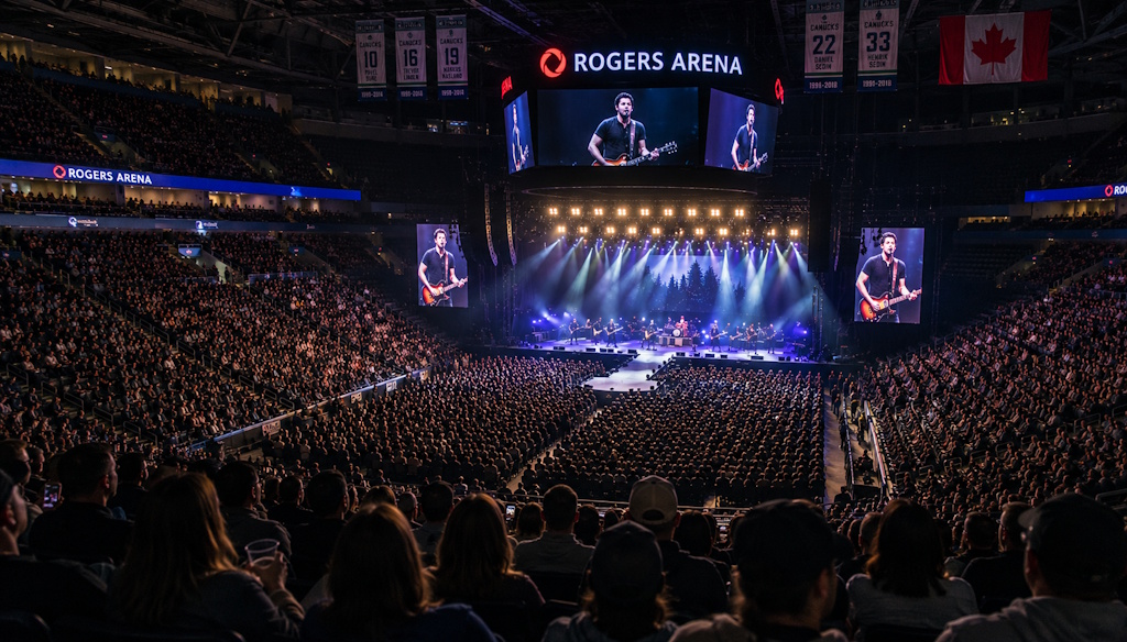 Rogers Arena in Vancouver, BC