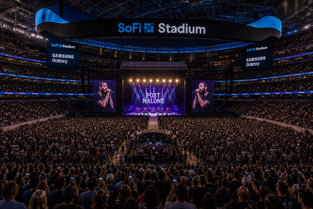 SoFi Stadium in Inglewood, CA