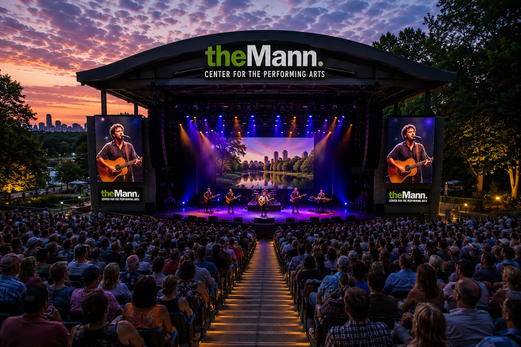 The Mann Center for the Performing Arts in Philadelphia, PA