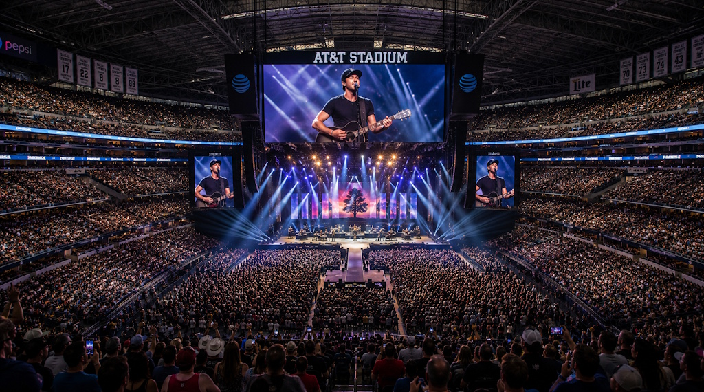 AT&T Stadium in Arlington, TX