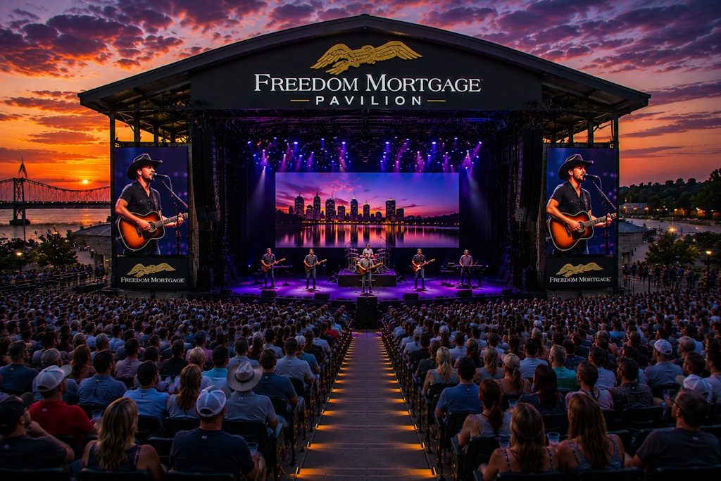 Freedom Mortgage Pavilion in Camden, NJ