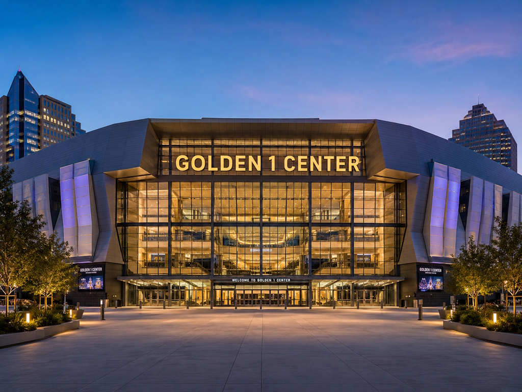 Golden 1 Center in Sacramento, CA