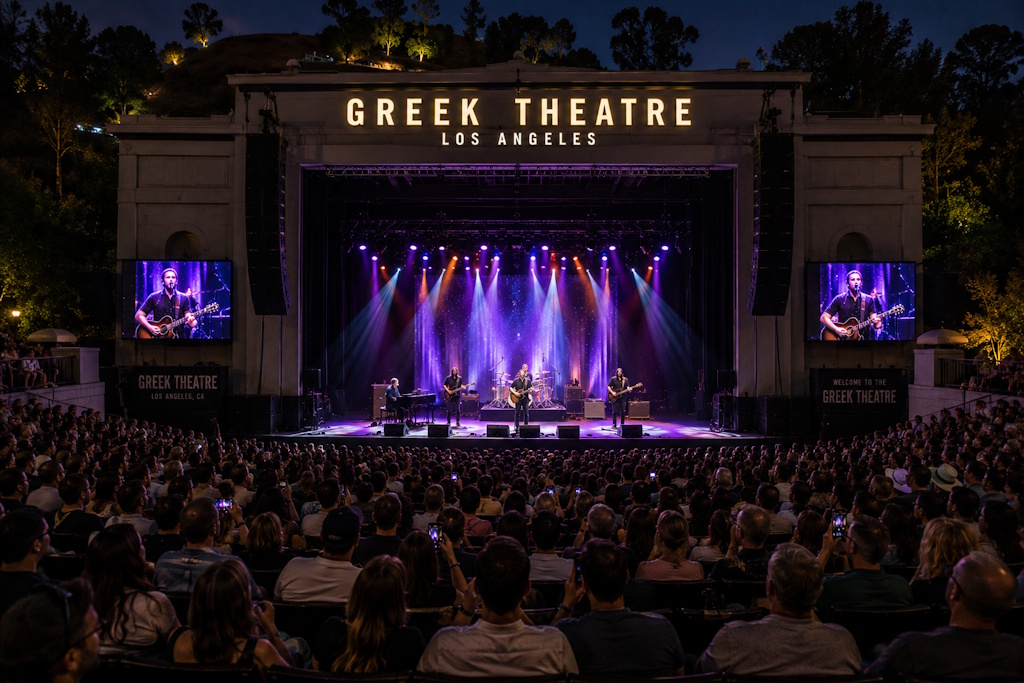 The Greek Theatre in Los Angeles, CA