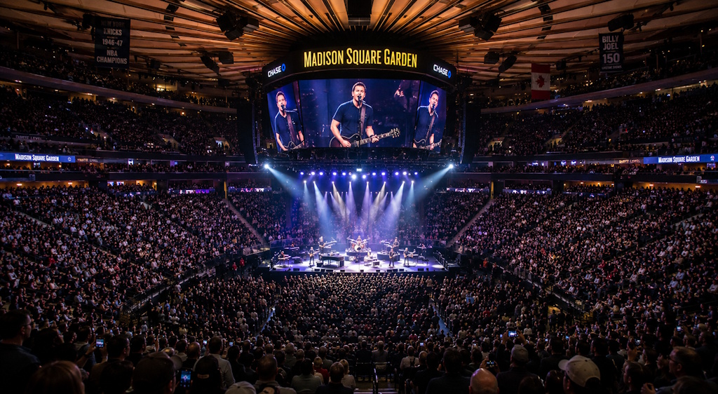 Madison Square Garden in New York, NY