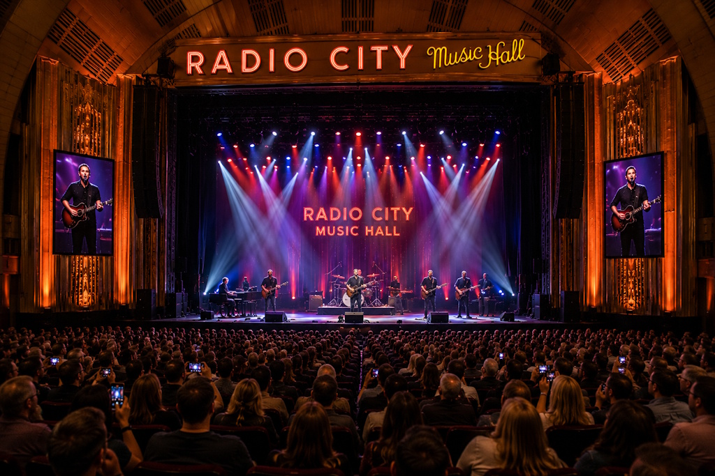 Radio City Music Hall in New York, NY