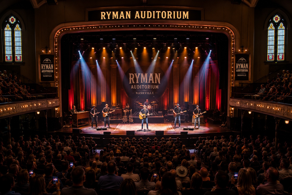 Ryman Auditorium in Nashville, TN