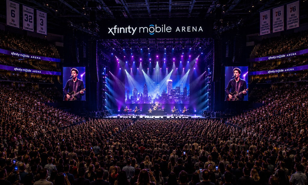 Xfinity Mobile Arena in Philadelphia, PA