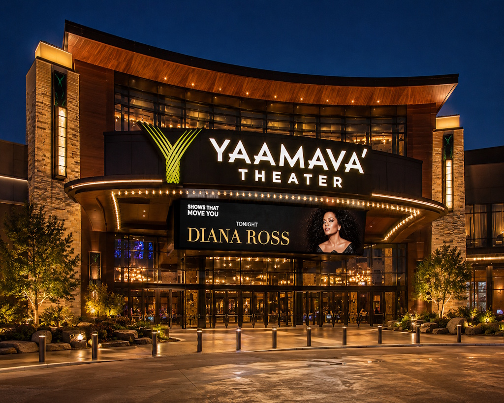 Yaamava’ Theater at Yaamava’ Resort and Casino in Highland, CA