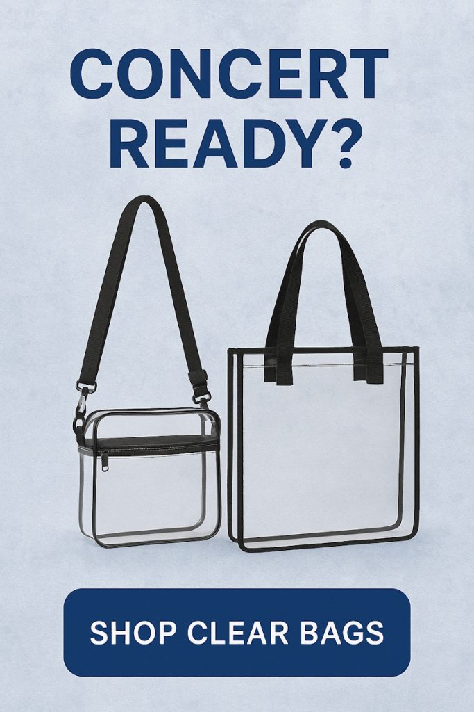 Clear Bags for Concerts - Pick the Best Option